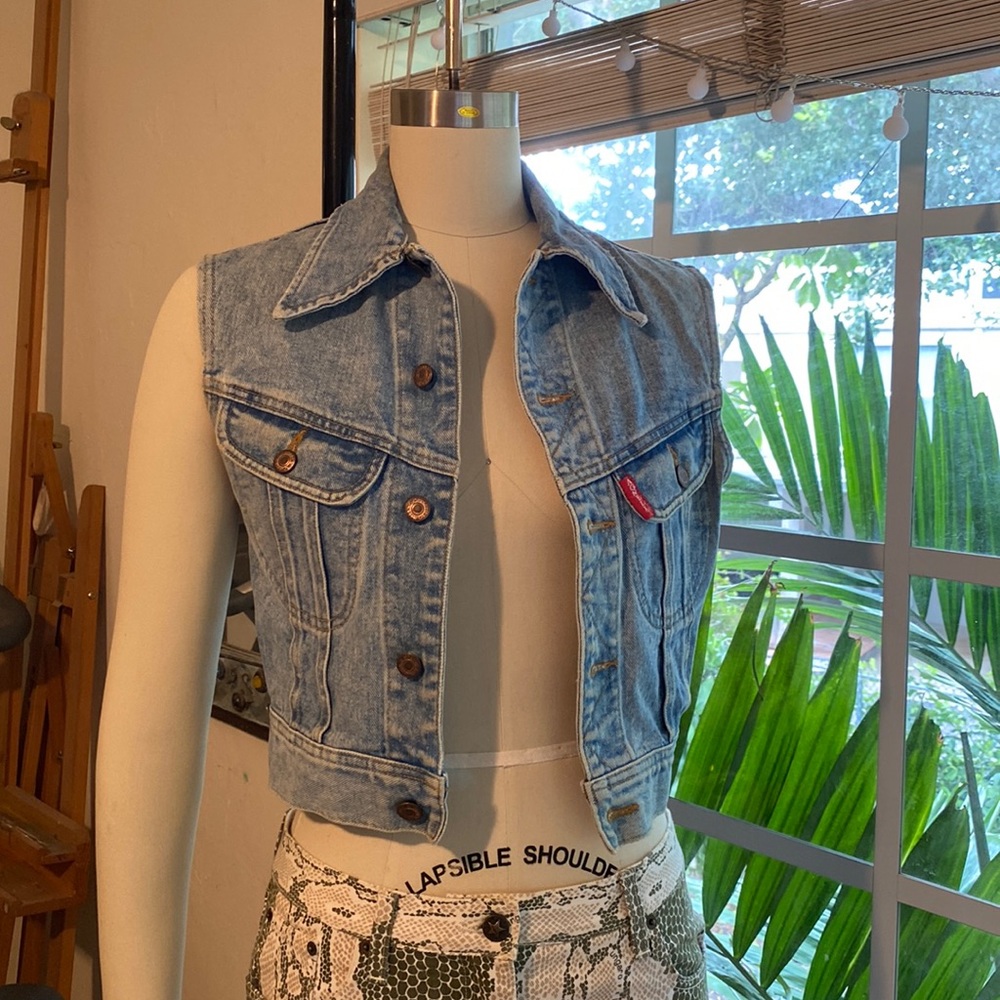 Agnelli Denim Vest - Size M - Pre-Shrunk Material
